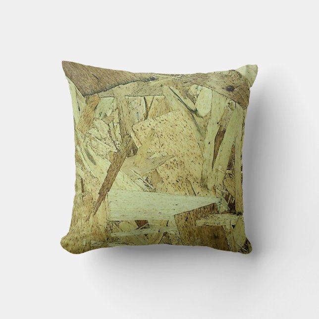 Coussin Contreplaqué de panneau de copeaux OSB (Recto)