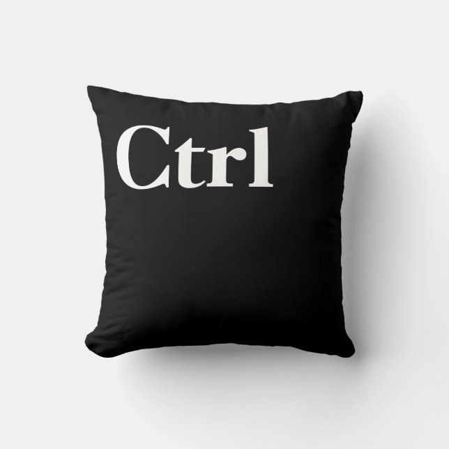 Coussin Contrôle Alt Suppr Ctrl Alt Suppr (Recto)