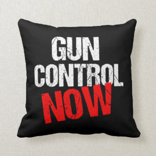 Coussin Contrôle des armes maintenant