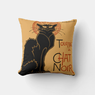 Coussin Conversation Noir Cushions