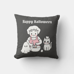 Coussin cookie d'halloween mignon