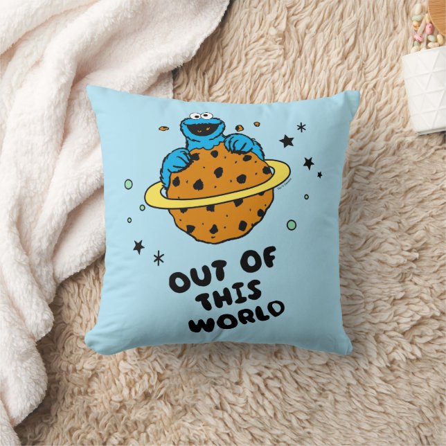 Coussin Cookie Monster | Hors de ce monde (Couverture)