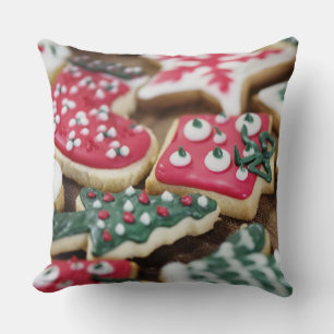 Coussin Cookies de Noël Jeter l'oreiller