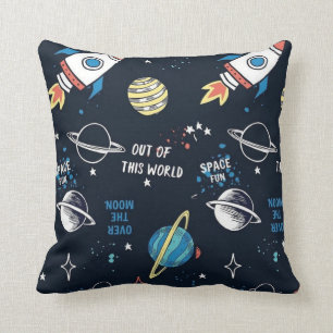 Coussin Cool bel astronaute spatial