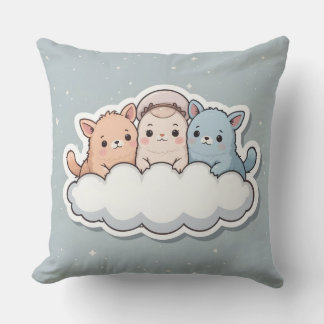 Coussin Cool comfort cushion with cute creatures