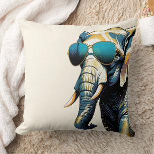 Coussin Cool Elephant Chic