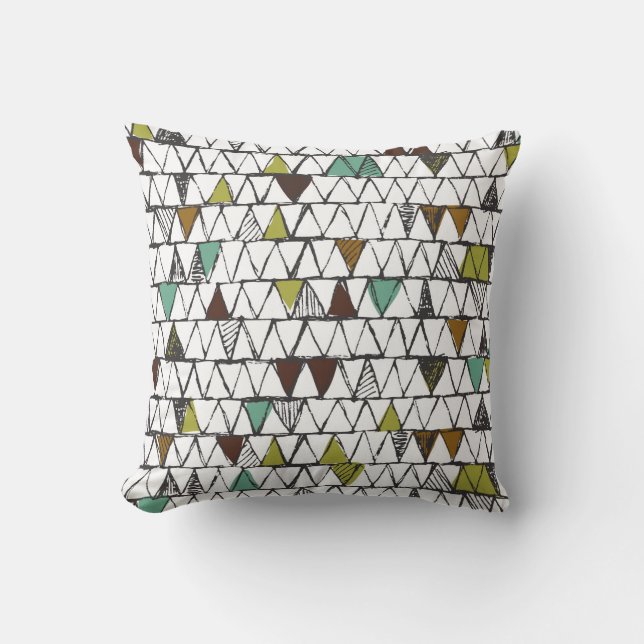 Coussin Cool et tendance motif sans couture de doo dessiné (Recto)
