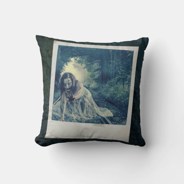 Coussin Cool fille Zombie (Recto)