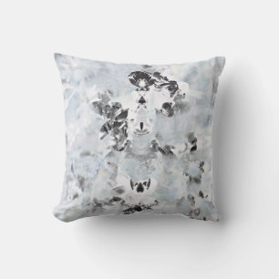 Coussin Cool moderne blanc luxe design art