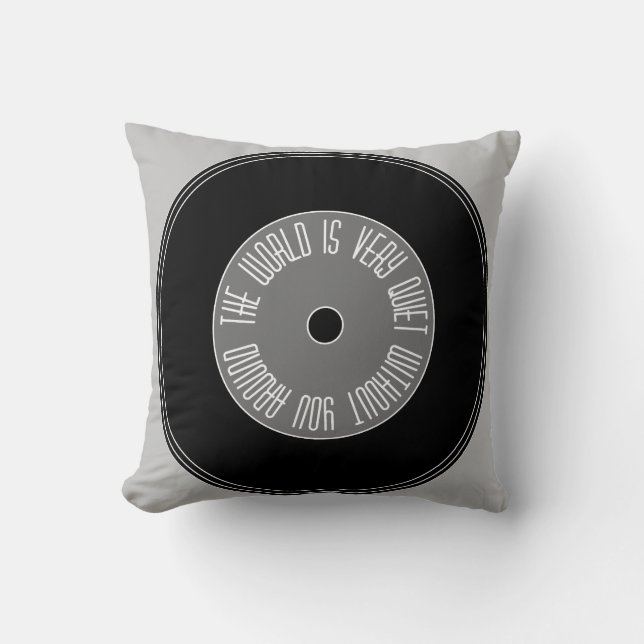 Coussin cool "musique " (Recto)