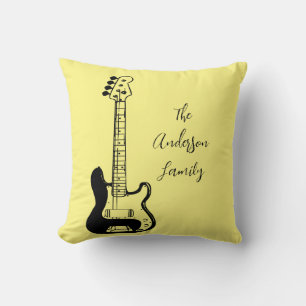 Coussin Cool rock guitare musique voyage