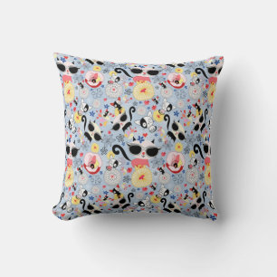 Coussin Cool Summer Kitty