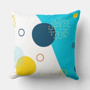 Coussin Cool, unique, tendance, urbain, illustration de Me