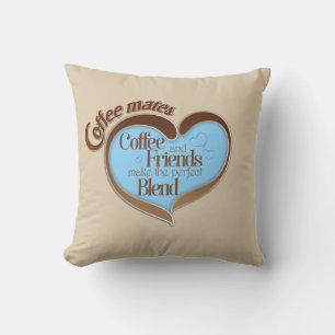 Coussin Copains de café