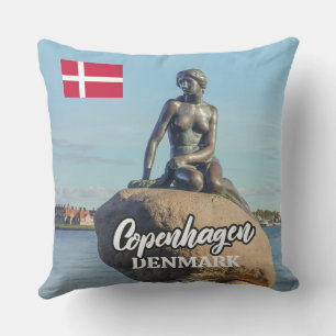 Coussin Copenhague Danemark Mermaid