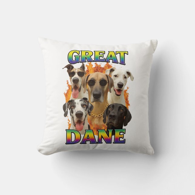 Coussin Copie du Grand Danois (Recto)