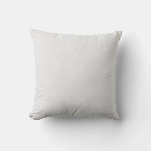 Coussin Copie inspirée de Faux de cuir blanc (Recto)
