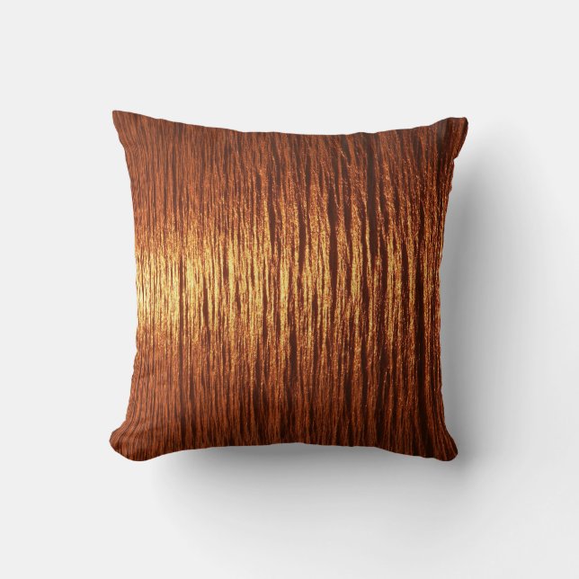 Coussin Copper sea pattern (Recto)