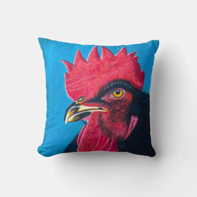 Coussin Coq (Recto)