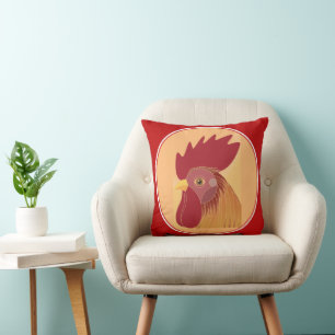 Coussin Coq
