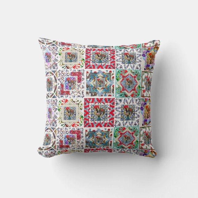 Coussin Coq de Barcelos, Portugal (Recto)