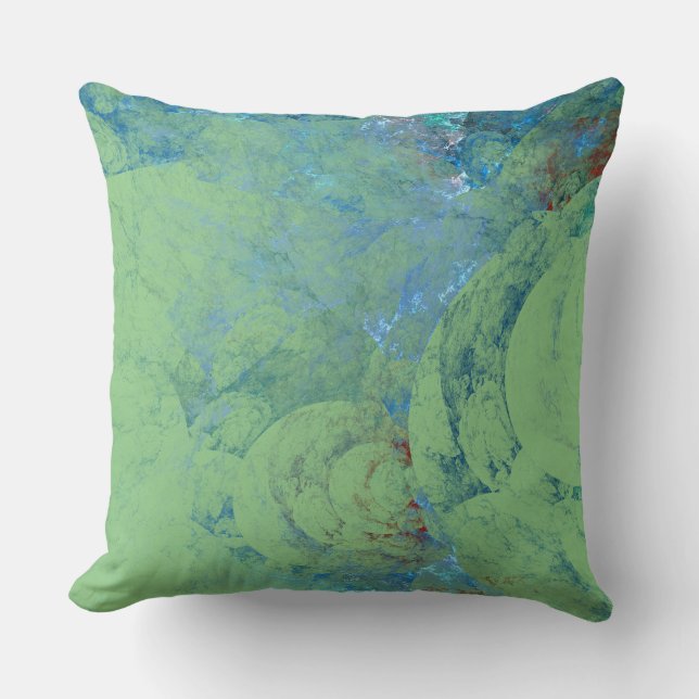 Coussin Coque Abstrait Opal Bleu pour RAZR (Recto)
