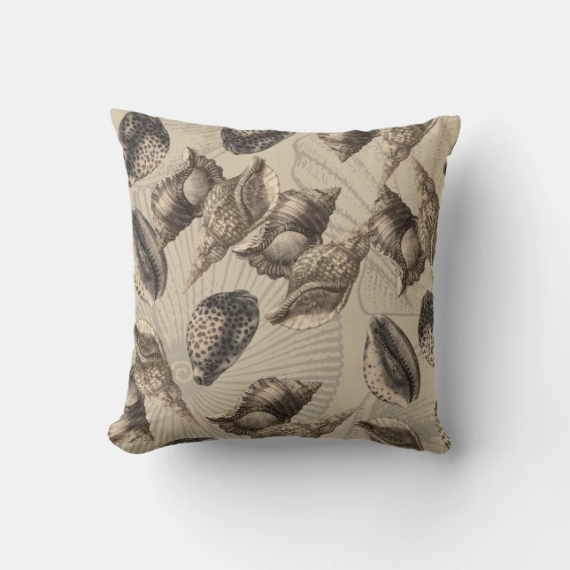Coussin Coques de mer (Recto)