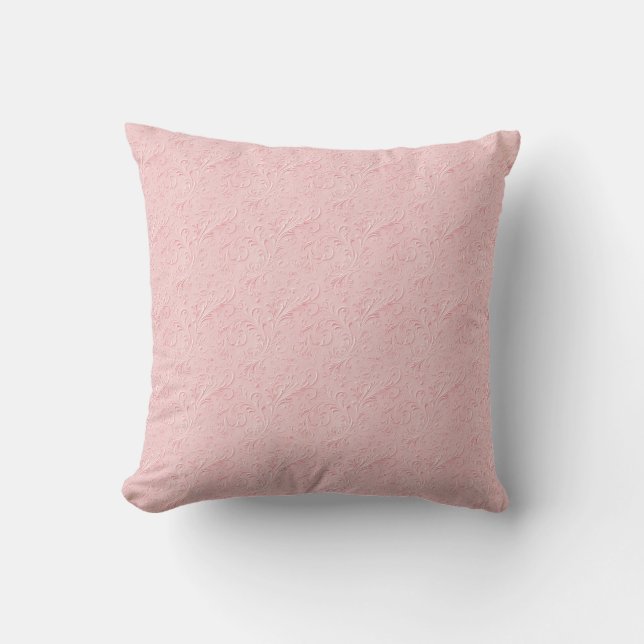 Coussin Coquette Rose Vintage (Recto)