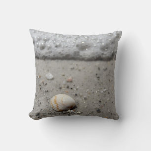 Coussin Coquillage sur l'oreiller de plage