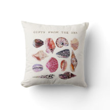 Coquillages à l'aquarelle esthétique