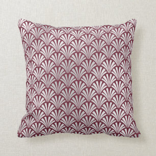 Coussin Coquillages argentés de gammes de gris de