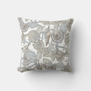 Coussin Coquillages Et Chasse Au Trésor D'ancre De Navire 