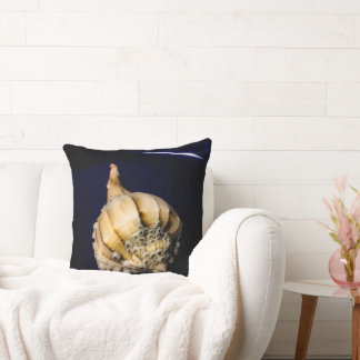 Coussin Coquille d'escargots de mer avec Barnacles