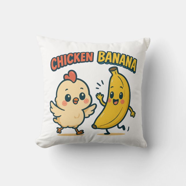 COUSSIN COQUINE POULE BANANE !  (Recto)