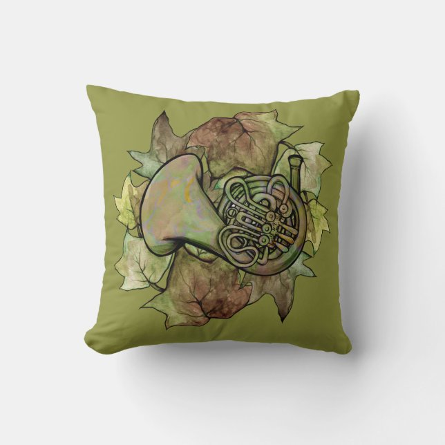 Coussin Cor français Ivy                                   (Recto)