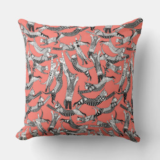 Coussin corail broussailleux