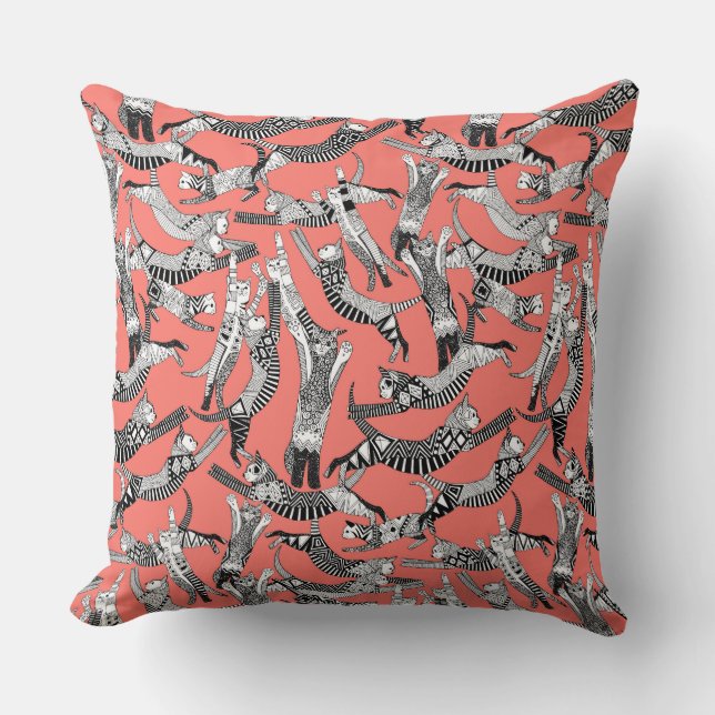 Coussin corail broussailleux (Recto)