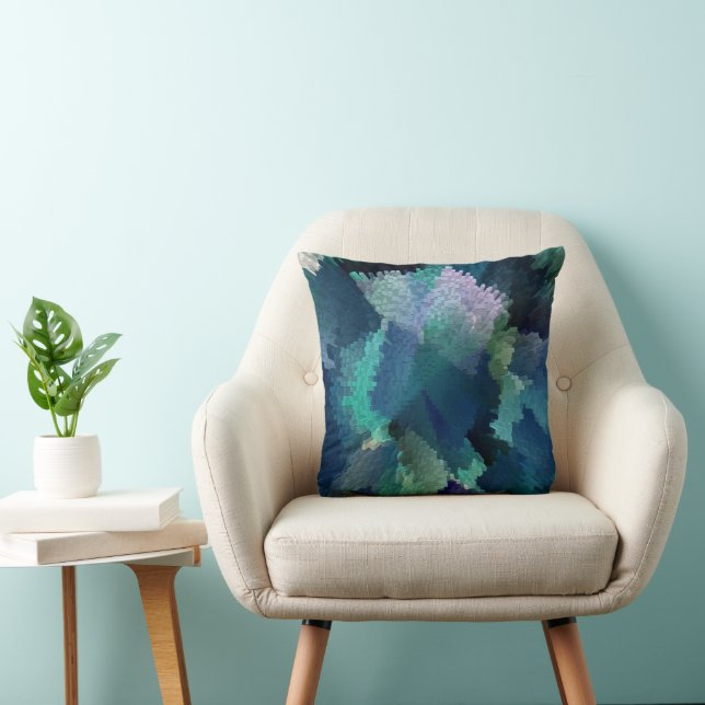Coussin corail d'eau profonde...... (Chaise)