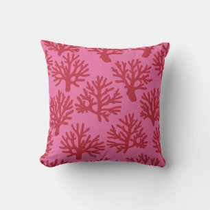 Coussin Corail Drift Rouge Rose