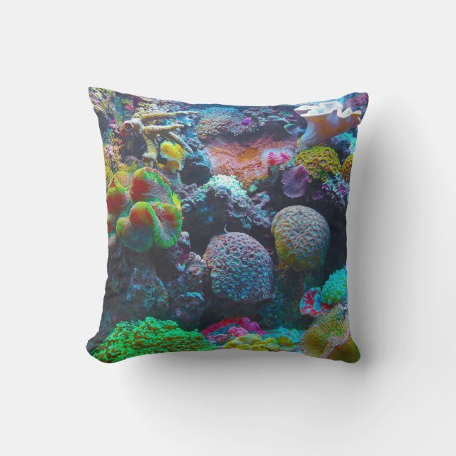 Coussin Corail Reef (Recto)