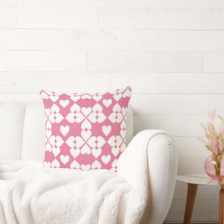Coussin Corazones rosas