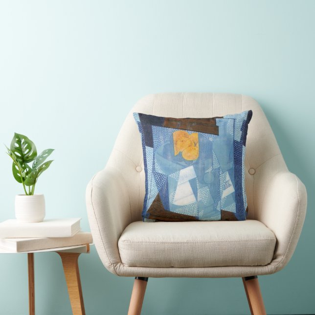 Coussin Corbeille de fruits par Juan Gris, Nature morte cu (Chaise)