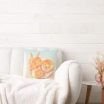 Corbeille de pain en forme d'animaux : Bichon sour