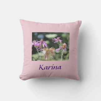 Coussin Corfu Lilac Fleurs sauvages