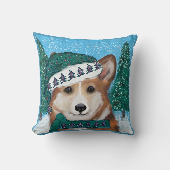 Coussin Corgi (Recto)