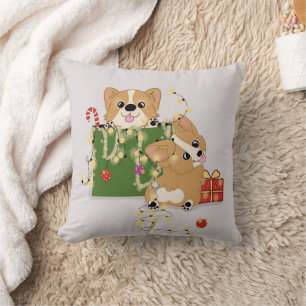 Coussin Corgis