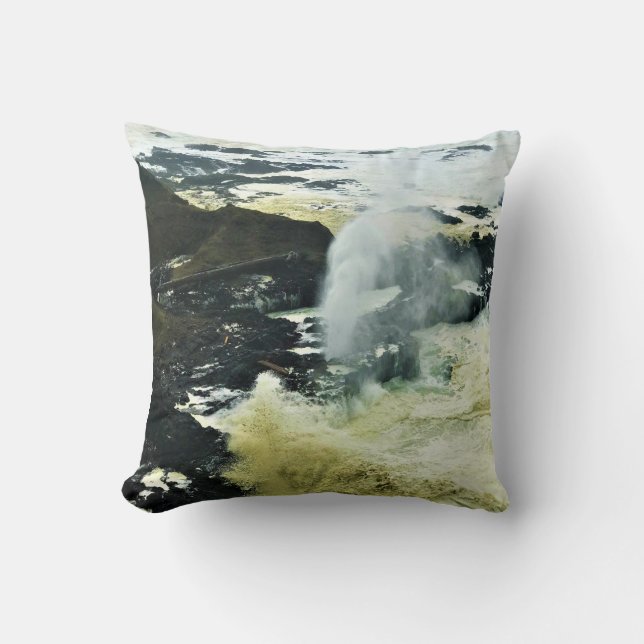 Coussin Corne de Spouting, cape Perpetua, Oregon Coast (Recto)