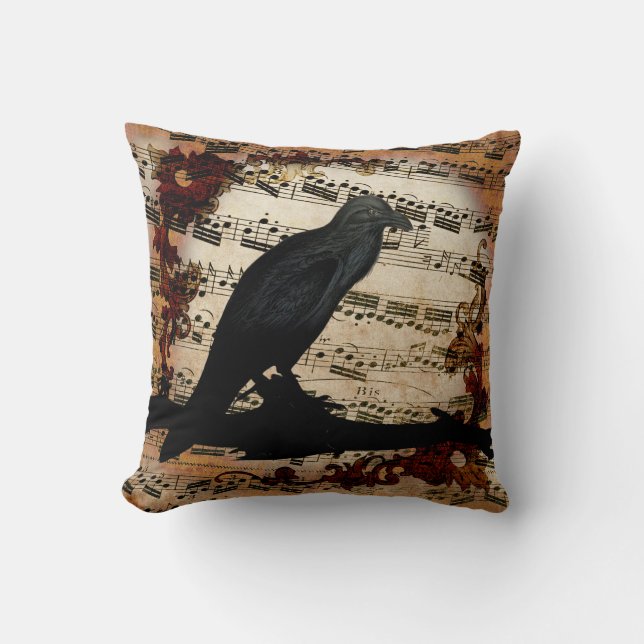 Coussin Corneille en musique rustique (Recto)