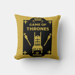 Coussin Coronation royale anglaise King Charles