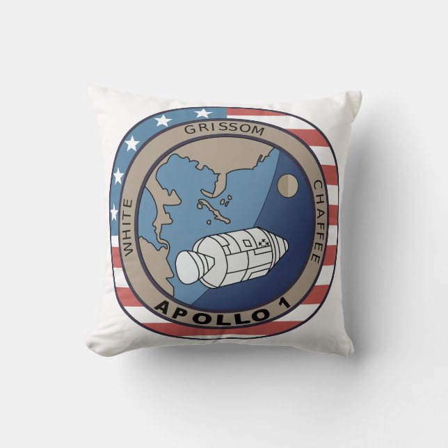 Coussin Correctif de mission Apollo 1 (Recto)
